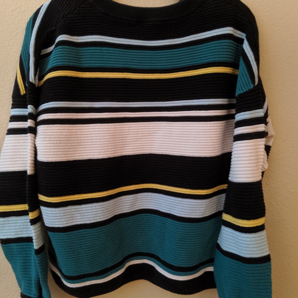 Super Cozy Striped Ribbed Sweater - Picture 4 of 4